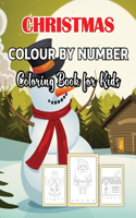 Christmas Colour By Number Coloring Book for Kids