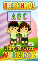 Perschool ABC Learn To Write Workbook: ABC Learn To Write (Food) Preschool Alphabet Workbook Coloring Book Practice Letters Line Tracing Activity Book For Preschooler Kid And Children Age