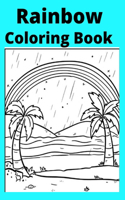 Rainbow Coloring Book: Kids for Ages 4-8