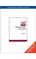 Mathematical Statistics and Data Analysis, International Edition (with CD Data Sets)