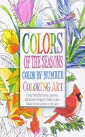 Colors of the Seasons Color by Number Coloring Art