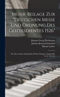 Musik-Beilage Zur 