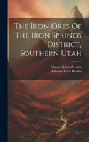 Iron Ores Of The Iron Springs District, Southern Utah