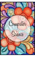 Computer Science: Teachers and students wide ruled line journal or composition book
