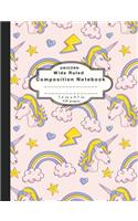Composition Notebook Unicorn