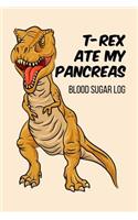 T-Rex Ate My Pancreas Blood Sugar Log