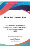 Homiliae Selectae, Part 1