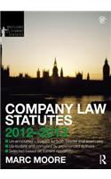 Company Law Statutes 2012-2013