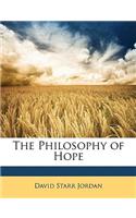 The Philosophy of Hope