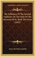 The Influence of the Second Sophistic on the Style of the Sermons of St. Basil the Great (1922)