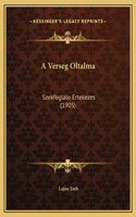 A Verseg Oltalma