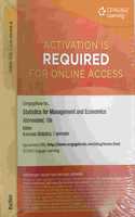 Cengagenow, 1 Term Printed Access Card for Keller's Statistics for Management and Economics, Abbreviated, 10th