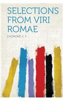 Selections from Viri Romae