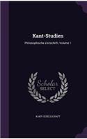 Kant-Studien: Philosophische Zeitschrift, Volume 1