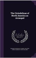 Cicindelinae of North America as Arranged