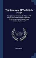 The Biography Of The British Stage