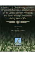 Test of U.S. Civil-Military Relations