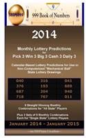 2014 Monthly Lottery Predictions for Pick 3 Win 3 Big 3 Cash 3 Daily 3