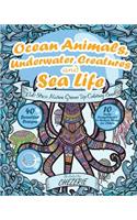 ANTI-STRESS Marine Grown Up Coloring Book
