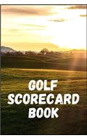 Golf Scorecard book