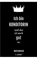 Notizbuch für Konditoren / Konditorin