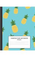 Cute Pineapple Notebook