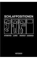 Schlafpositionen Handwerker