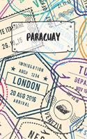 Paraguay: Dotted Travel Diary Notebook or Journey Dotted Grid Journal - Holiday Trip Pocketbook for Men and Women with Dots