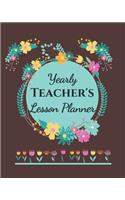 Yearly Teacher's Lesson Planner