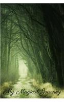 My Magical Journey: 6 X 9 110 Pages Dot Grid Planner Notebook
