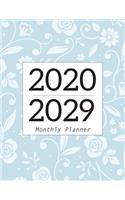 2020-2029 Monthly Planner