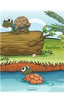 Livre de coloriage Reptiles 1: (1 Reptiles)