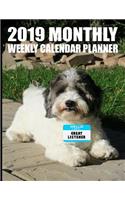 Hello I Am A... Great Listener 2019 Monthly Weekly Calendar Planner