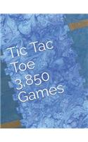 Tic Tac Toe - 3,850 Games