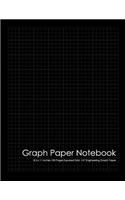 Graph Paper Notebook: Graph Paper Notebook: 8.5 X 11 Inches 100 Pages Squared Grid 1/4 Engineering Graph Paper(1 1/4" Engineering Graph Paper)