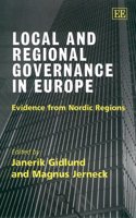 Local and Regional Governance in Europe