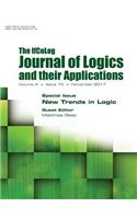 Ifcolog Journal of Logics and their Applications Volume 4, number 10. New Trends in Logic