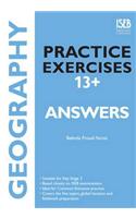 Geography Practice Exercises 13+ Answer Book