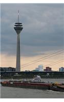 Dusseldorf Radio Tower in Germany Journal: Take Notes, Write Down Memories in this 150 Page Lined Journal