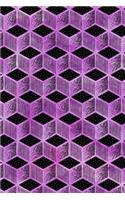 Journal Notebook Cubes Pattern 8