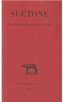 Suetone, Grammairiens Et Rheteurs