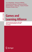 Games and Learning Alliance: 13th International Conference, Gala 2024, Berlin, Germany, November 20-22, 2024, Proceedings