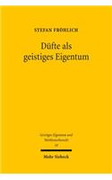 Dufte als geistiges Eigentum