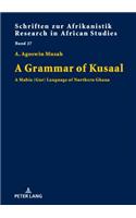 A Grammar of Kusaal