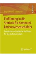Einführung in die Statistik für Kommunikationswissenschaftler