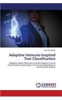 Adaptive Immune-Inspired Text Classification