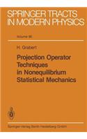Projection Operator Techniques in Nonequilibrium Statistical Mechanics