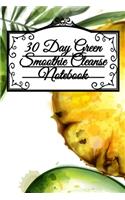 30 Day Green Smoothie Cleanse Notebook