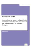 Untersuchung der Schutzwürdigkeit für das Gebiet 