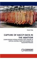 Capture of Haccp Data in the Abattoir